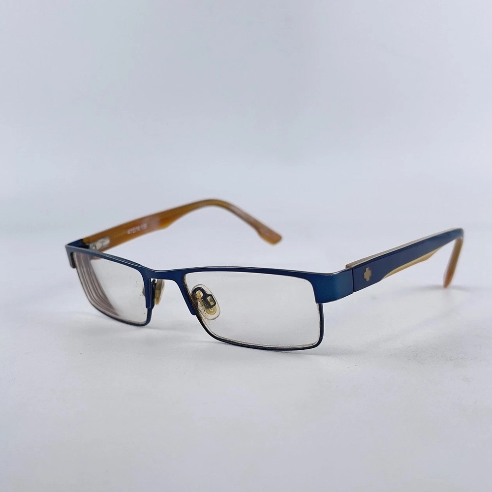 Spy Buster Unisex Adults Eyeglasses Frame Navy Plastic Half Rim 47-16-135 mm